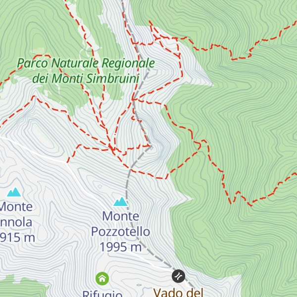 Map of Peschio delle Ciavole
