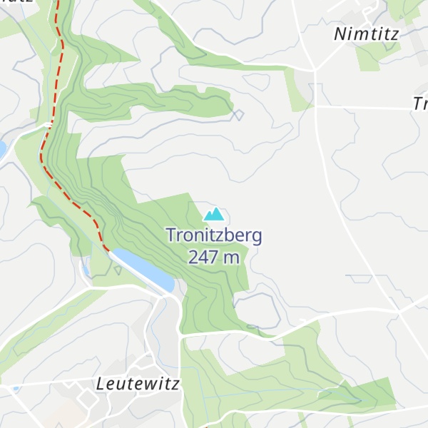 Map of Tronitzberg