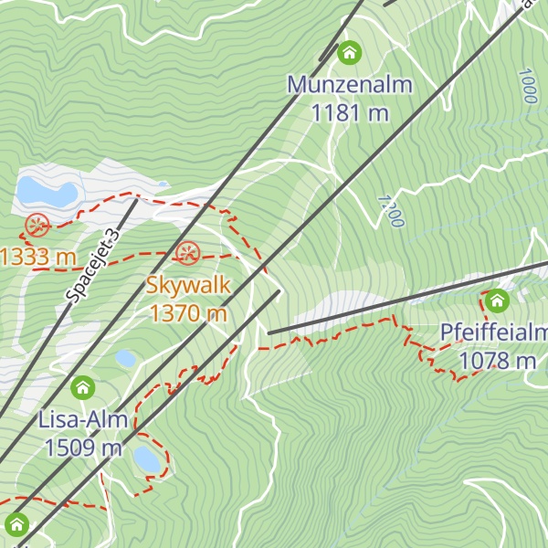 Map of Waldgasthof