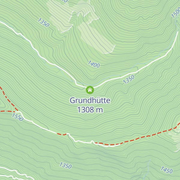 Map of Grundhütte