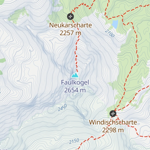 Map of Faulkogel
