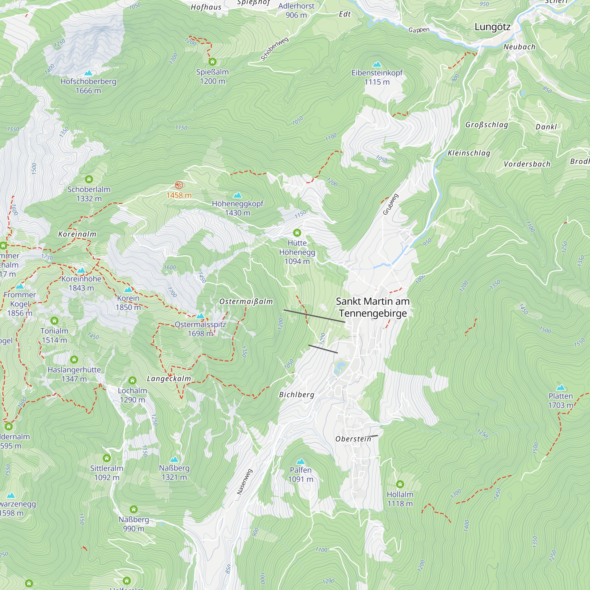 Buttermilchalm map