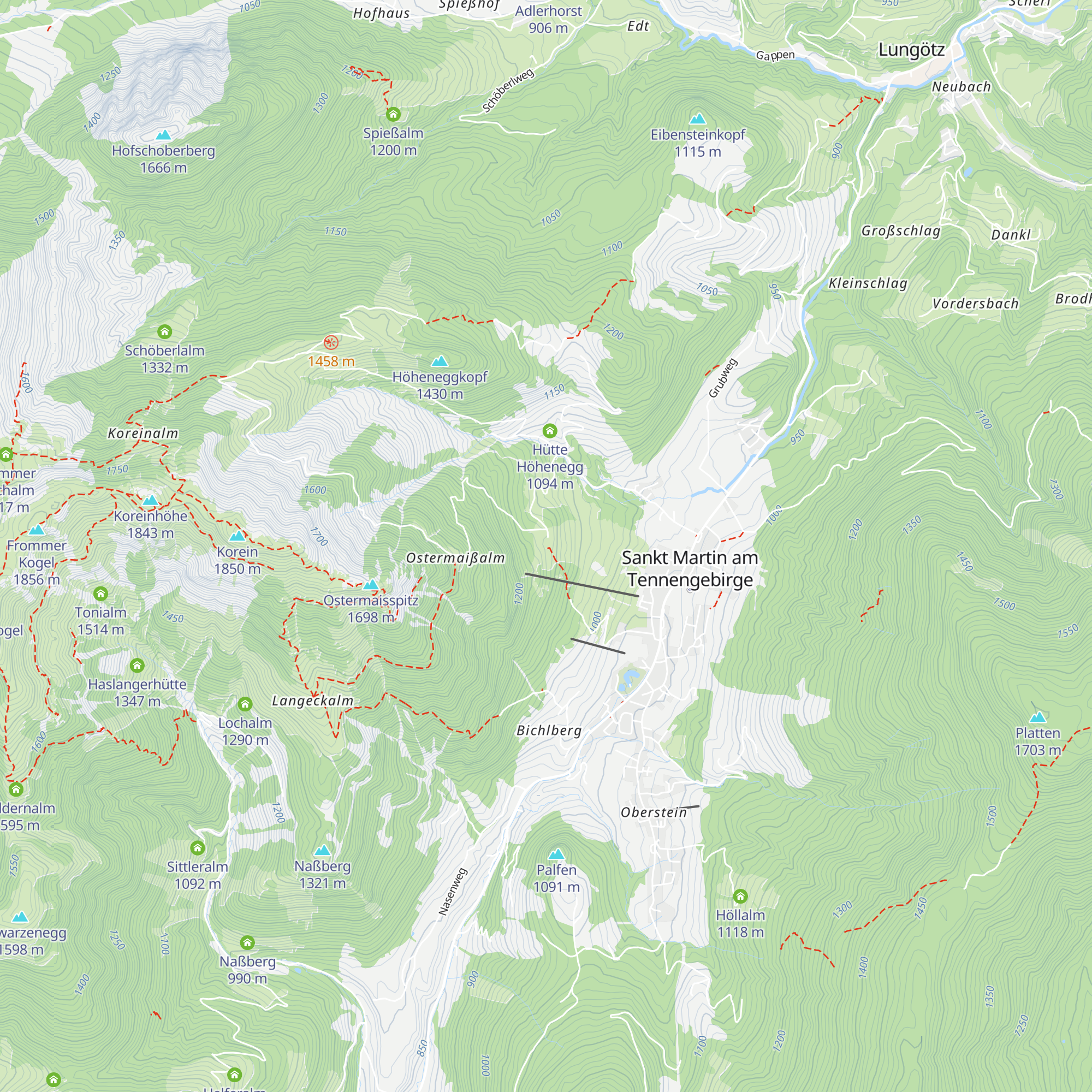 Buttermilchalm map