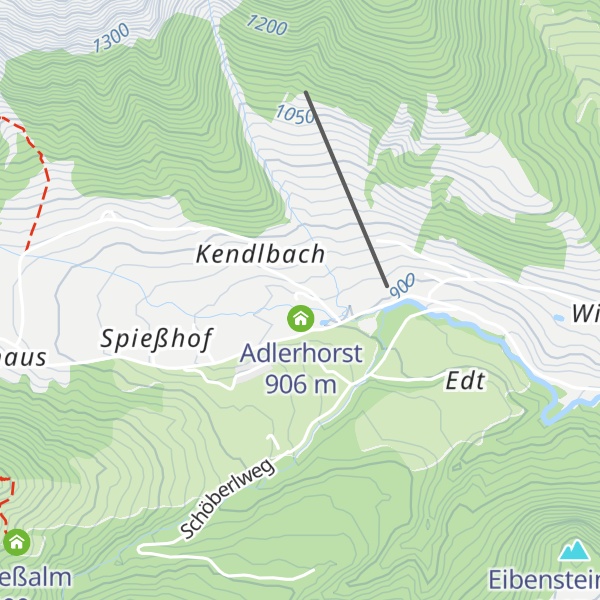 Map of Fischteichhütte Lammertal