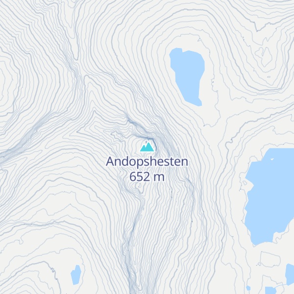 Map of Andopshesten