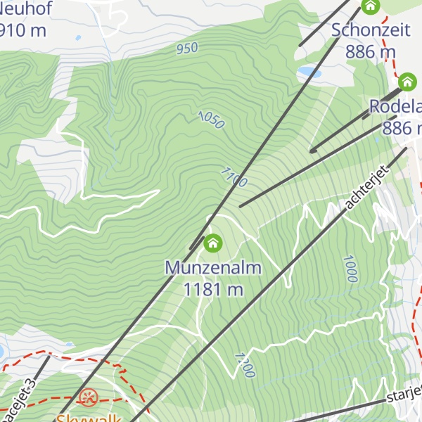Map of Grießlhütte