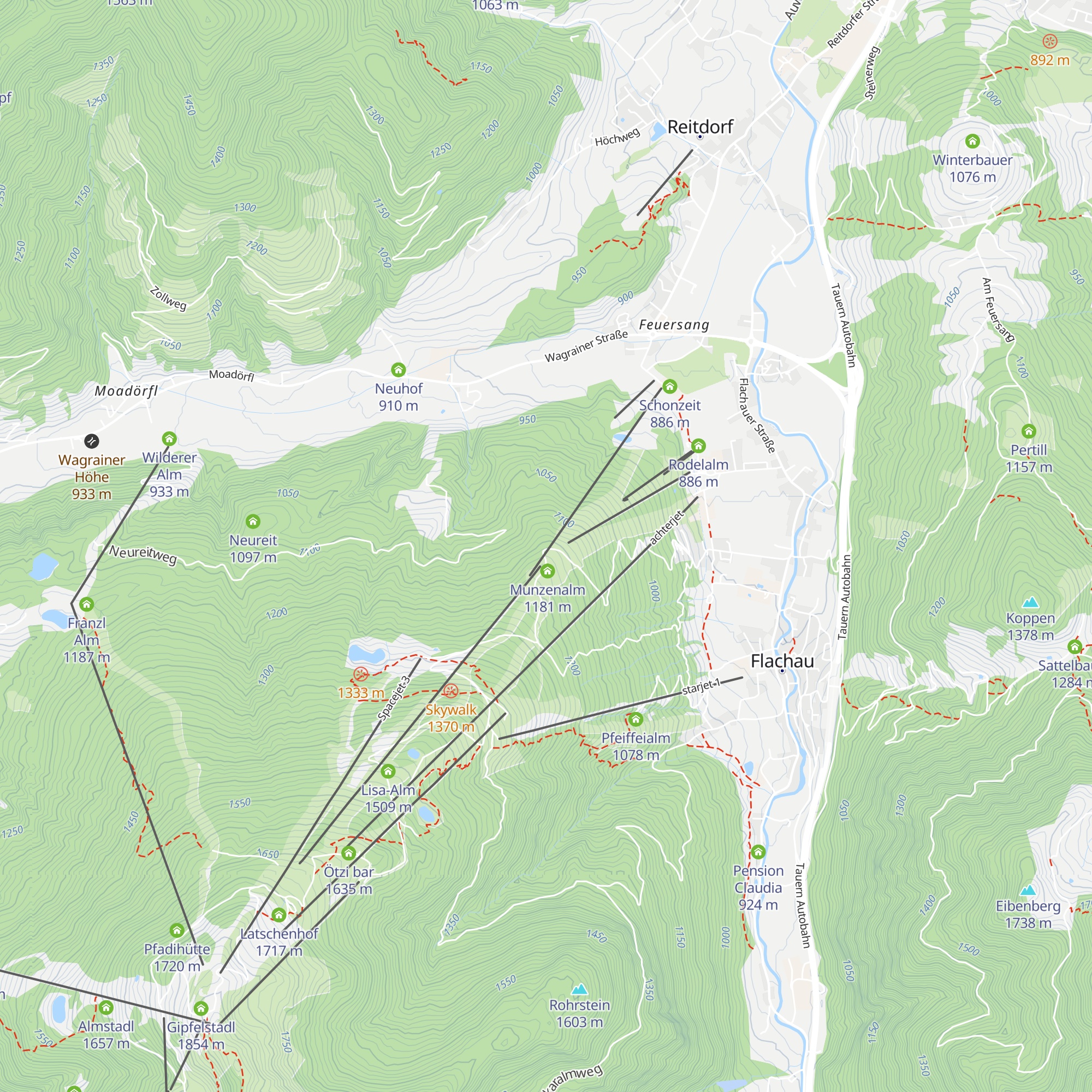 Grießlhütte map