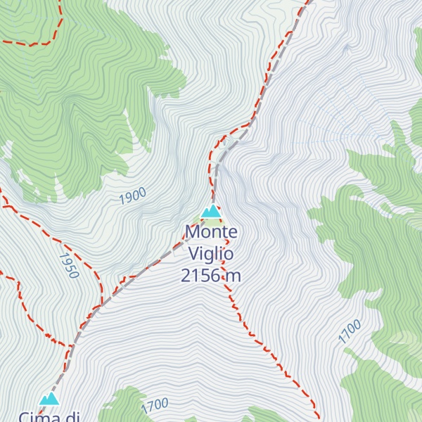 Map of Monte Viglio