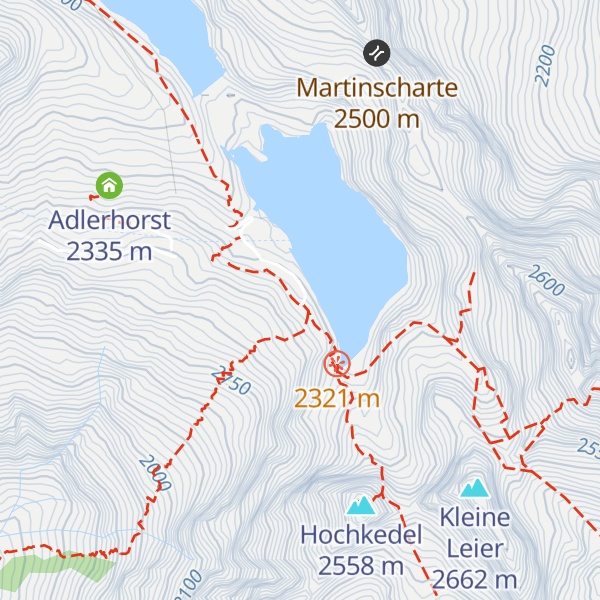 Map of Reisseckhütte