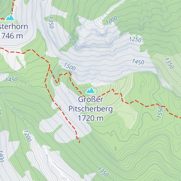 Map of Großer Pitscherberg