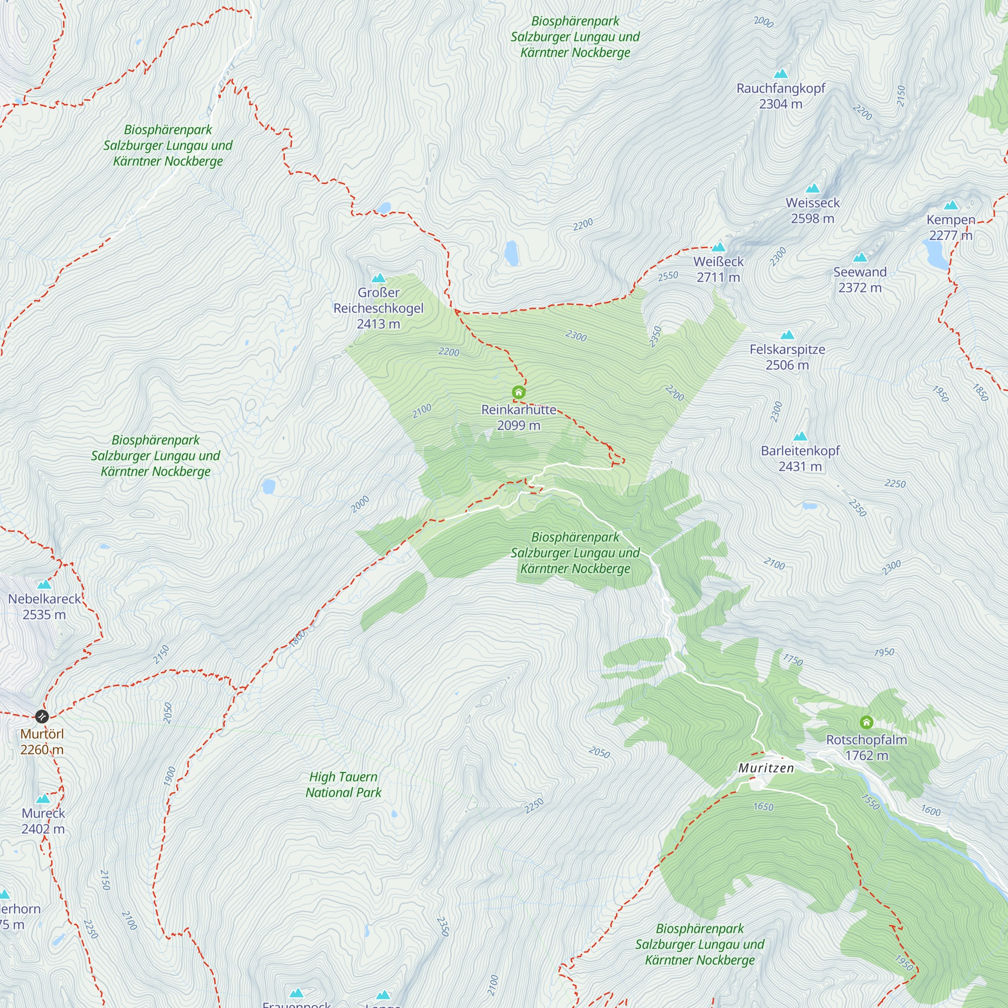 Stickleralm map