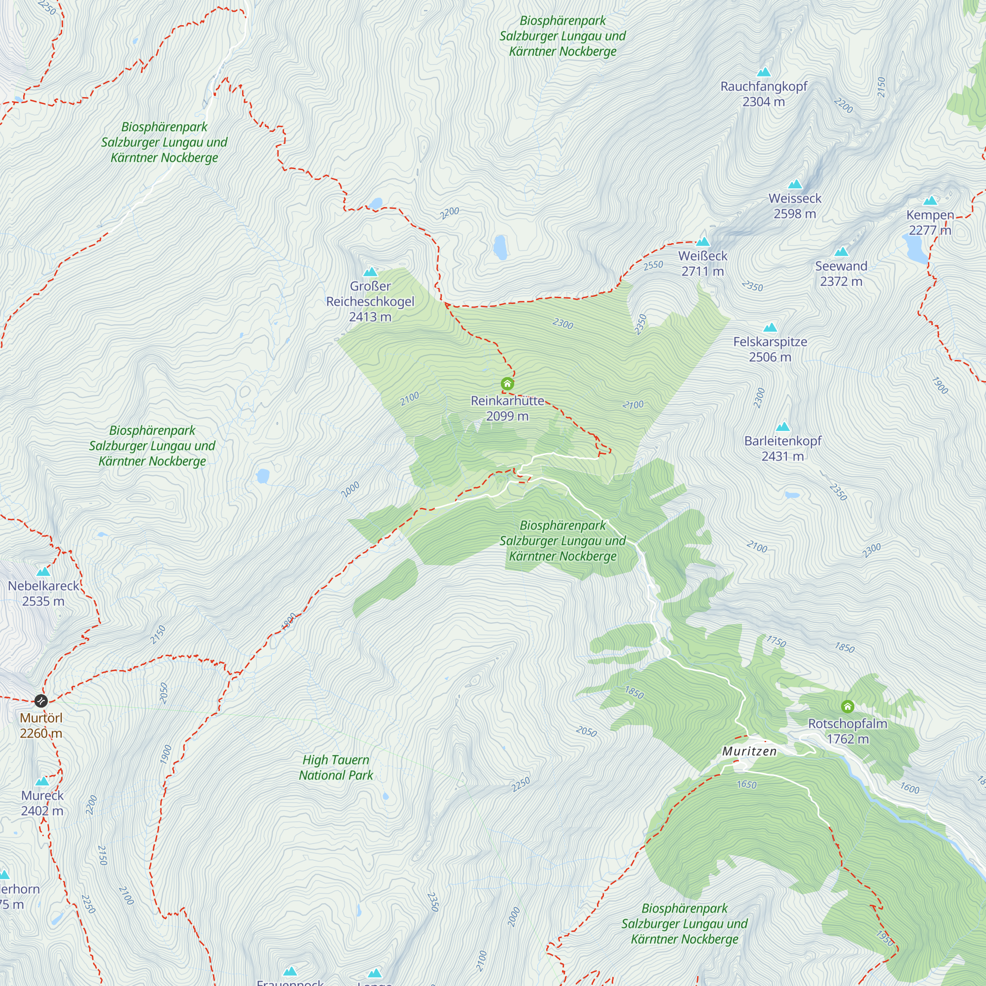 Stickleralm map