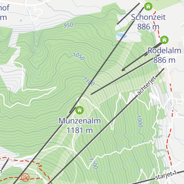 Map of Purzelbaum Alm