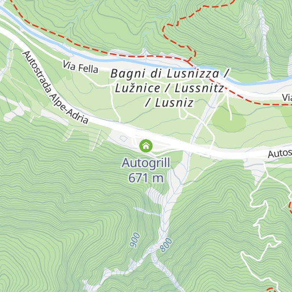 Map of Autogrill