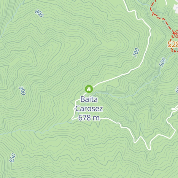 Map of Baita Carosez