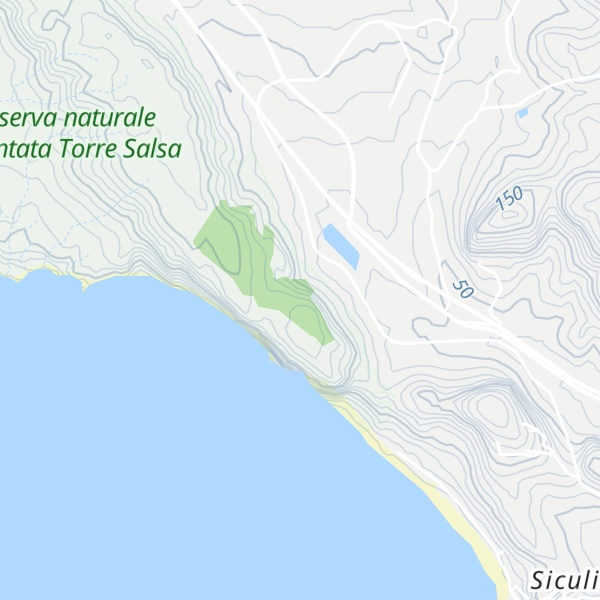 Map of Monte Stella
