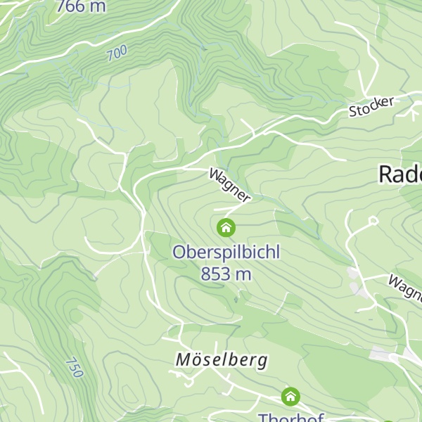 Map of Unterspilbichl