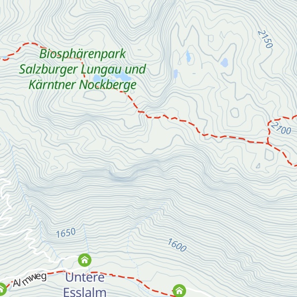 Map of (neue) Gruberkarhütte