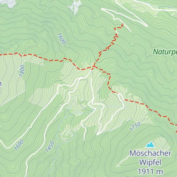 Map of Radniger Alm