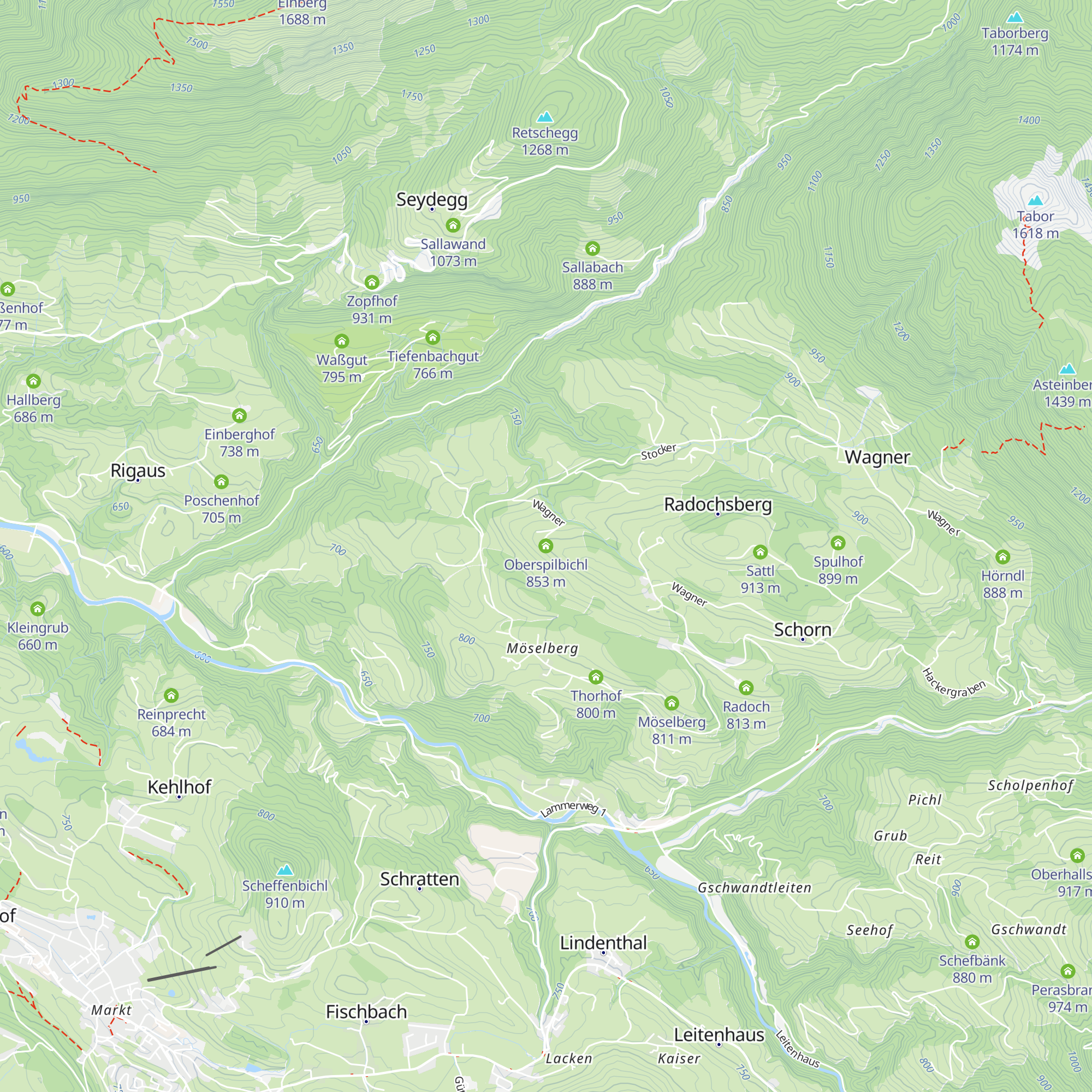 Oberspilbichl map