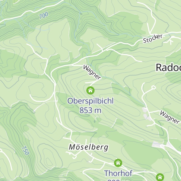 Map of Oberspilbichl