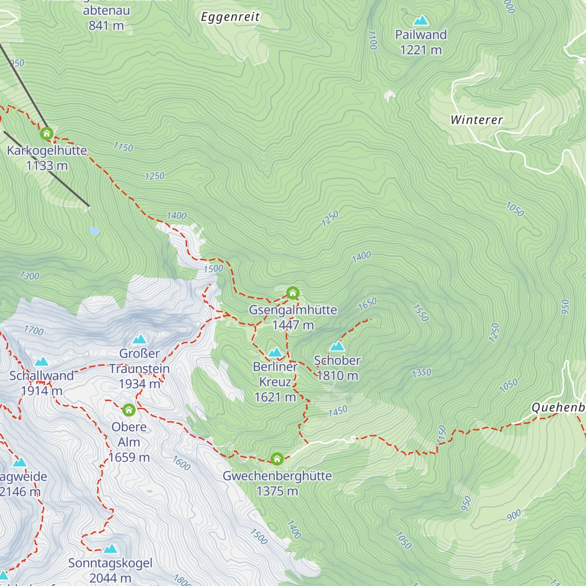Gsengalmhütte map