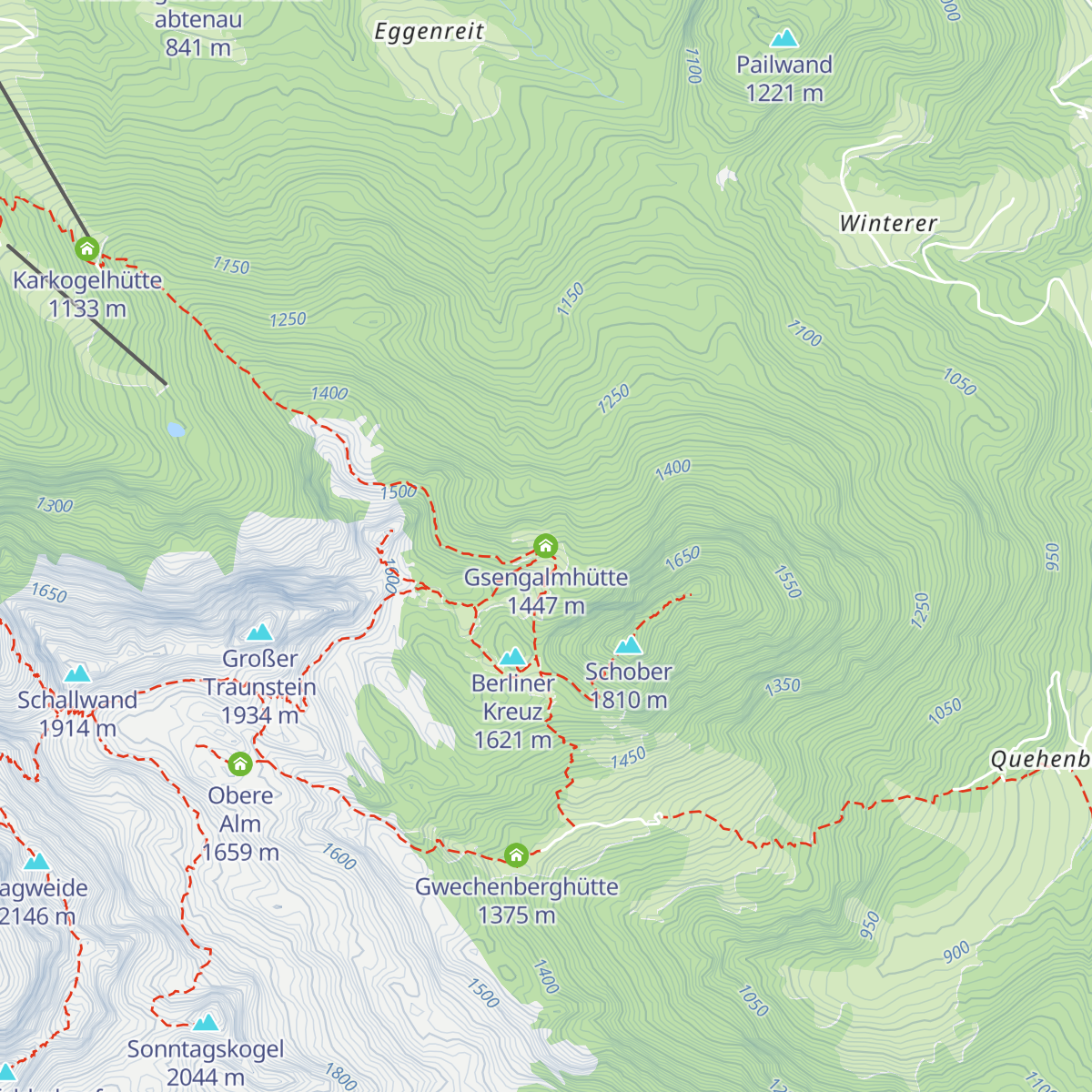 Gsengalmhütte map