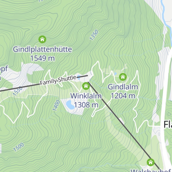 Map of Winklalm