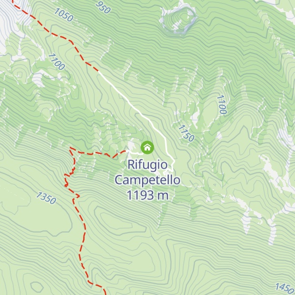 Map of Rifugio Campetello