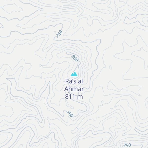 Map of Ra’s al Aḩmar