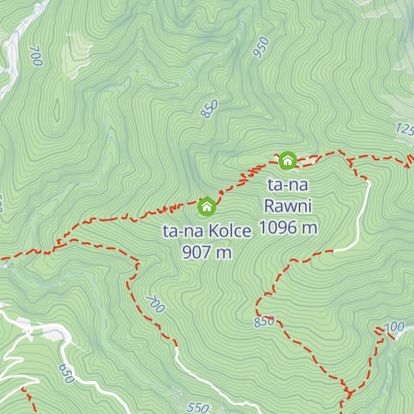 Map of ta-na Kolce