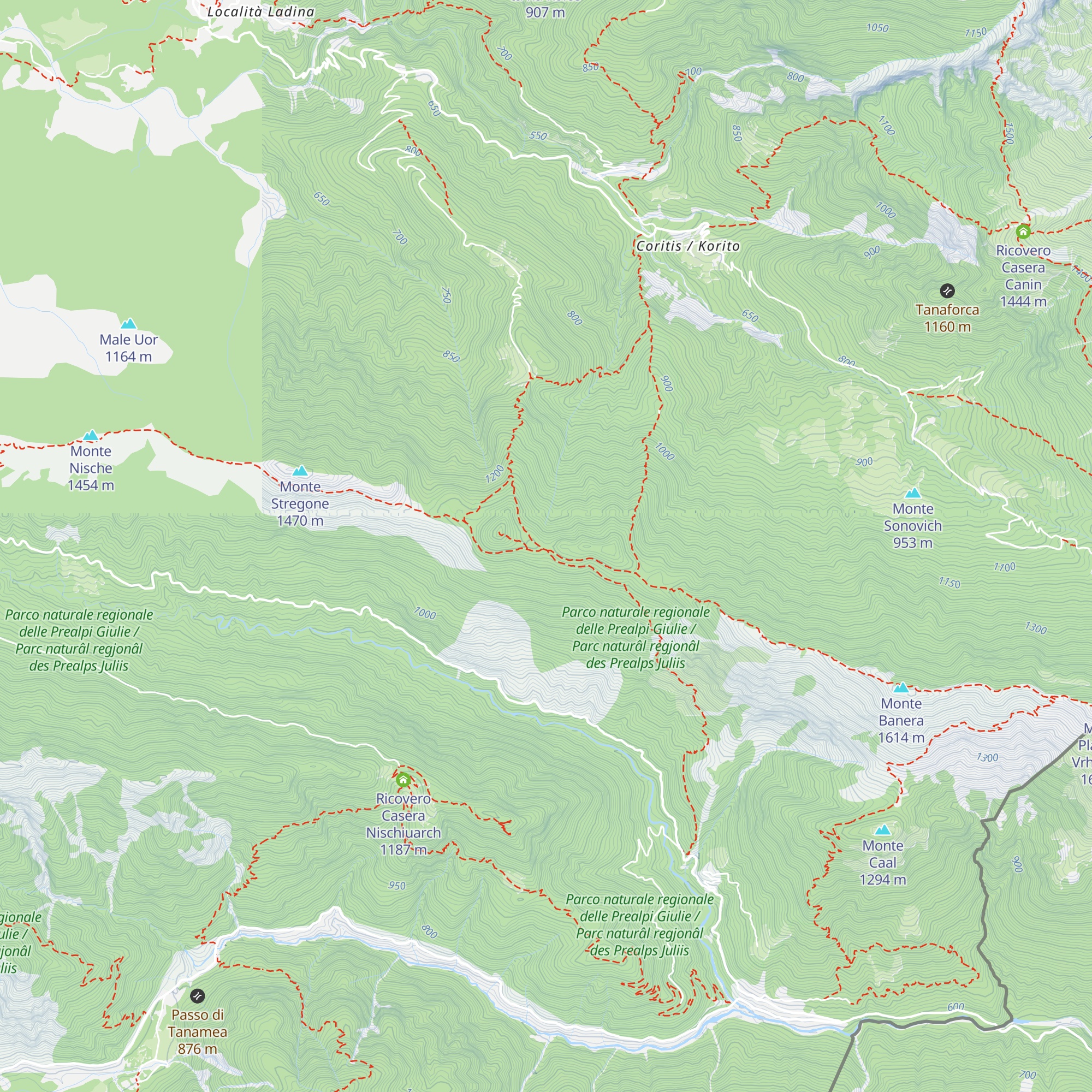 Casera Chila map