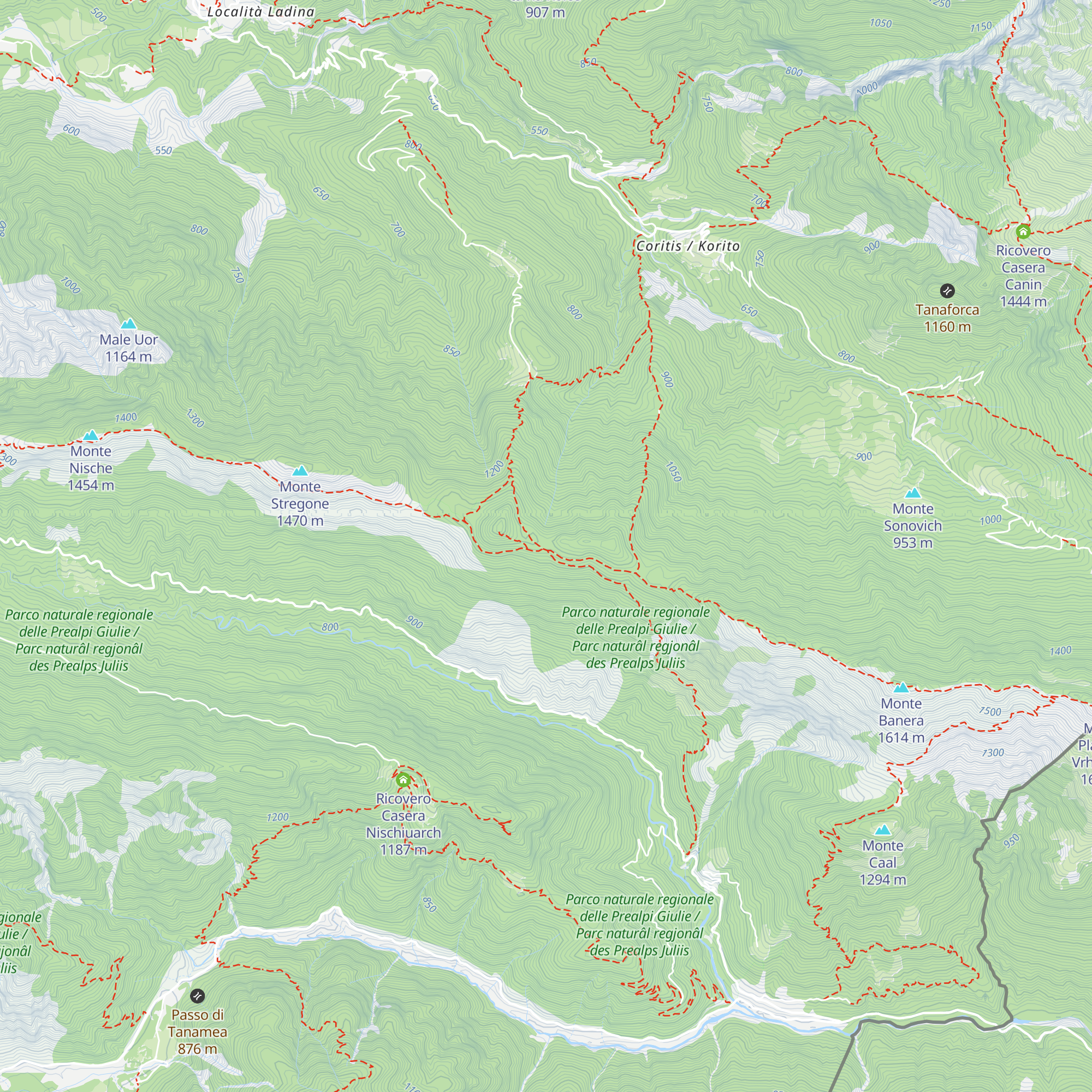 Casera Chila map