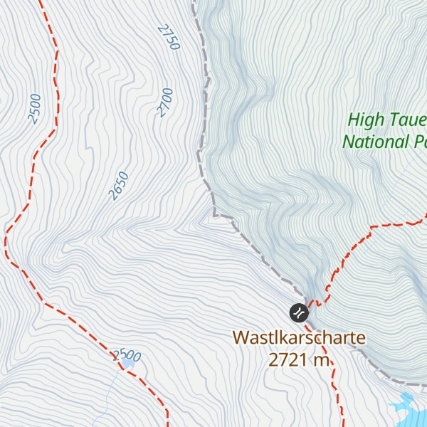 Map of Petereck