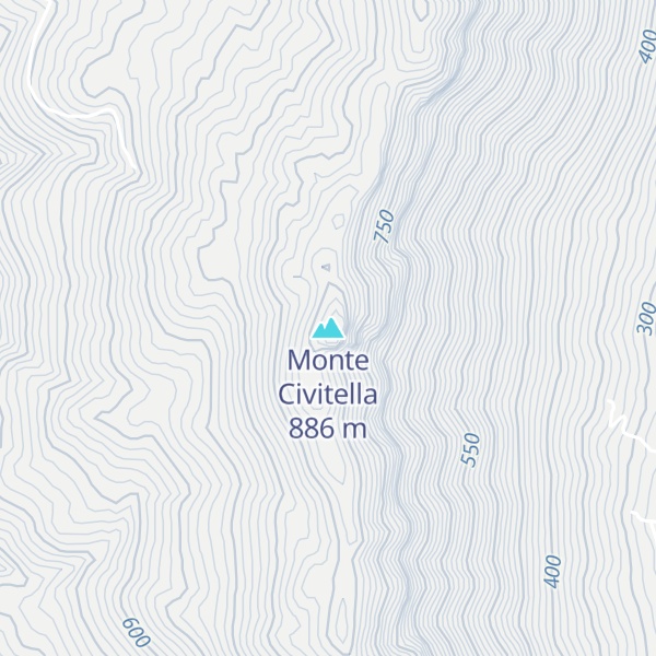 Map of Monte Civitella