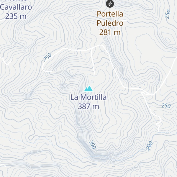 Map of La Mortilla