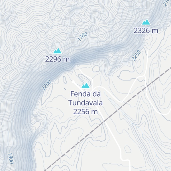 Map of Fenda da Tundavala