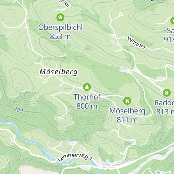 Map of Thorhof