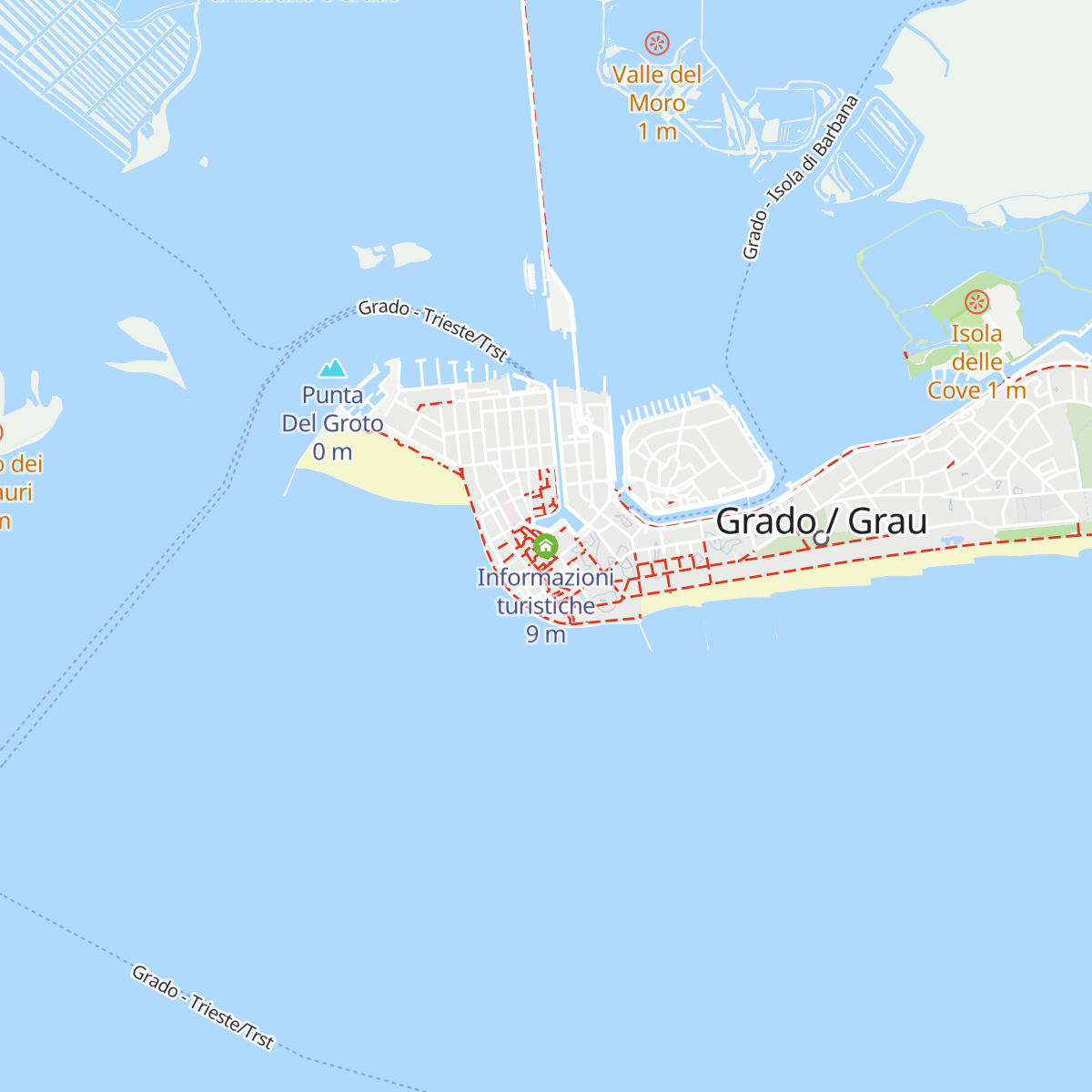 Informazioni turistiche map