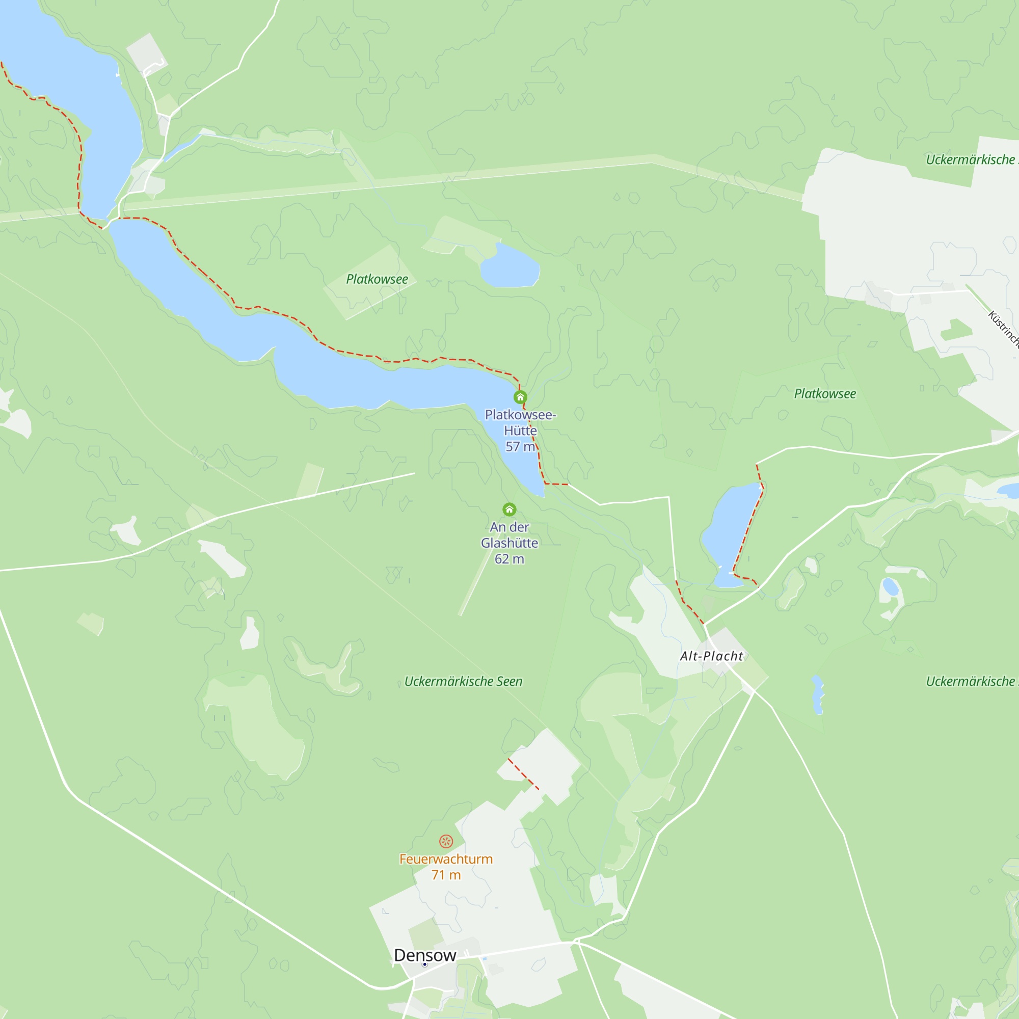 An der Glashütte map