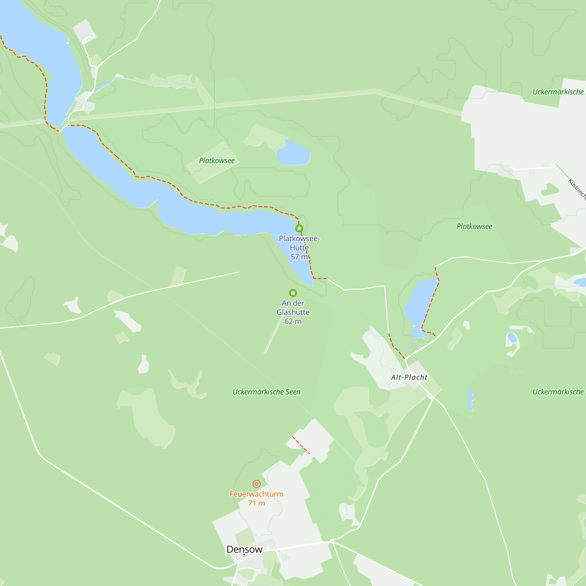An der Glashütte map