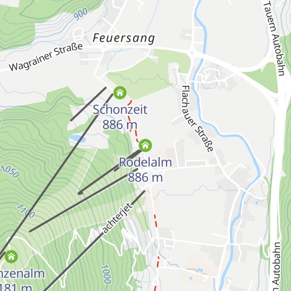 Map of Rodelalm
