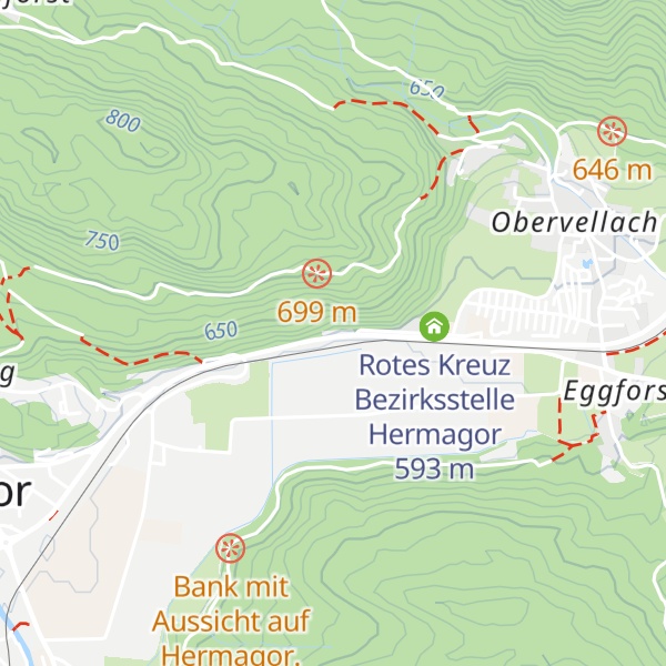 Map of vlg. Königsbad