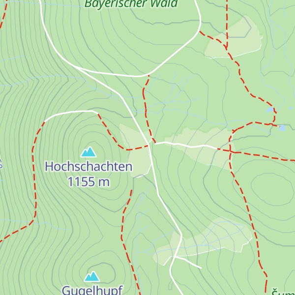 Map of Schutzhütte Hochschachten