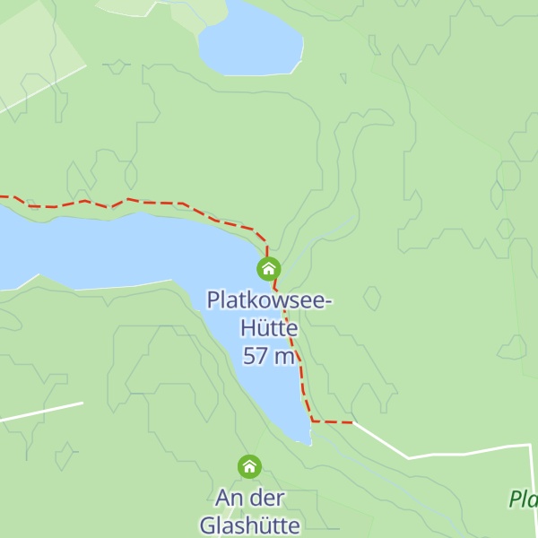Map of Platkowsee-Hütte