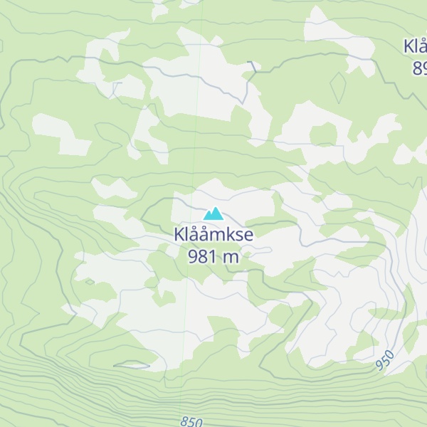 Map of Klååmkse