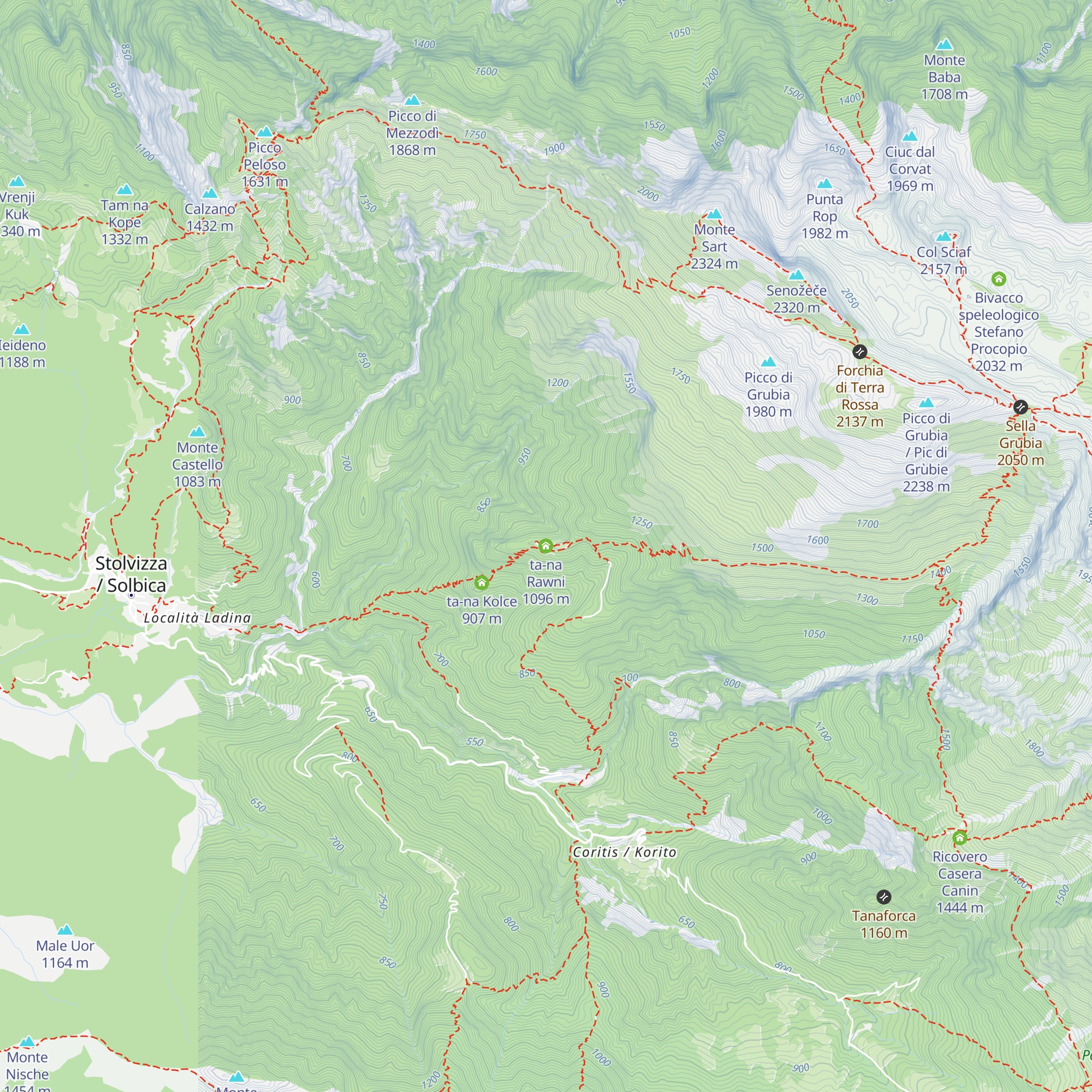 ta-na Rawni map