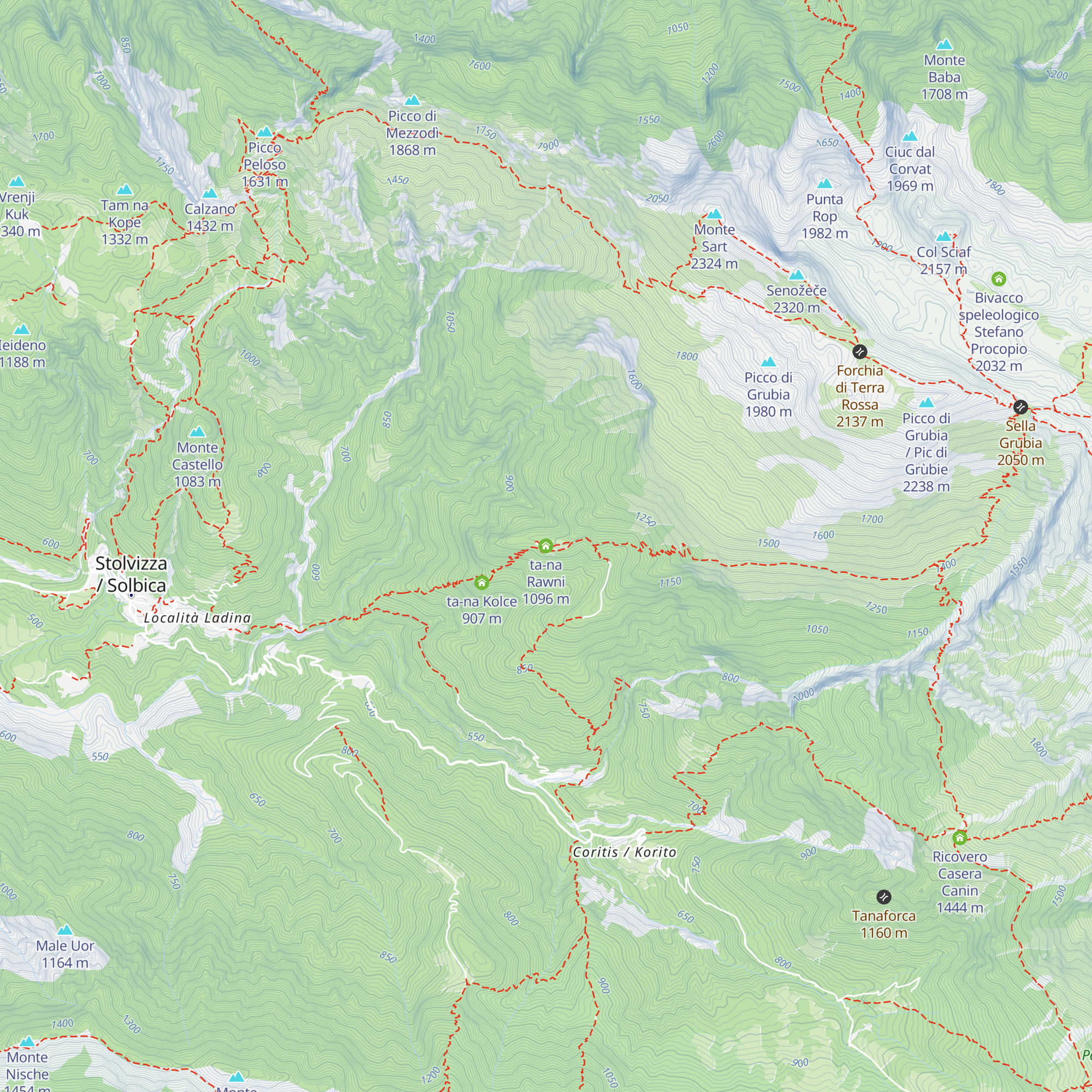 ta-na Rawni map
