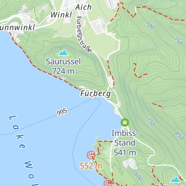 Map of Hotel Fürberg