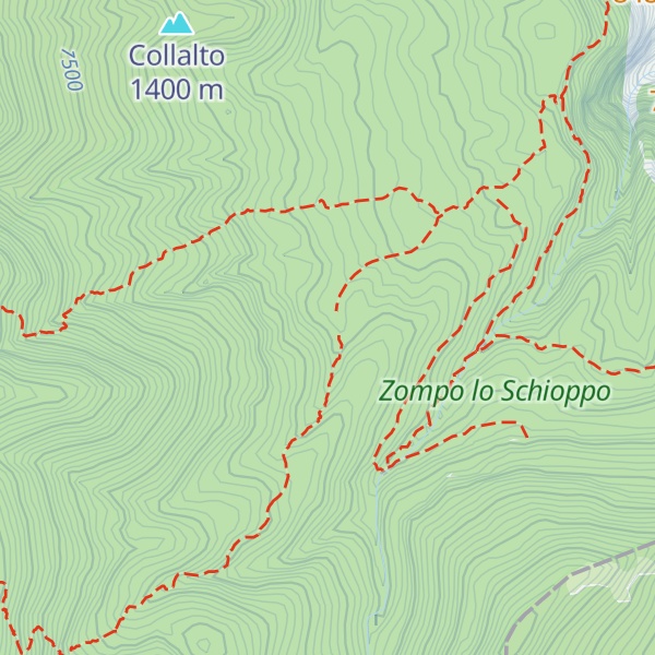 Map of Rifugio Collelungo